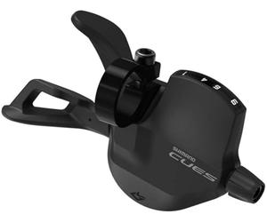 SHIMANO CUES SL-U4010-9R Shifter - Right, 9-Speed, Rapidfire Plus, Optical | Gear Display, Black