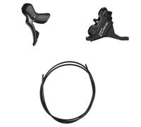 Shimano CUES ST-U6030+BR-U6030 2-Speed Disc Brake, Black, One Size