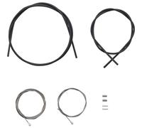 Shimano Bicycle Cycle Road Brake Cable Set With Sil-Tec Coated Inner Wire Black