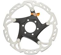 SHIMANO Cycling Bremsscheibe Deore XT SM-RT 76 Brake Disc 6 Holes SMRT76S 160 mm Silver