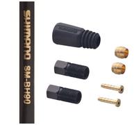 Shimano Deore SM-BH90 Cuttable Hose - Black, Rear