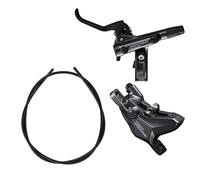 Shimano Deore BR-M6100 Complete Disc Brake 2 pot Post Mount calliper BL-M6100 Lever Rear | 1700mm Hose
