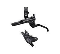 Shimano Deore BR-M6100 Complete Disc Brake 2 pot Post Mount calliper BL-M6100 Lever Front | 1000mm Hose