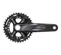 Shimano Deore M5100 Boost Crankset Black 170 mm / 36/26t 170 mm Black