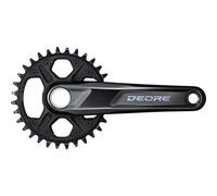 Shimano Deore chainset, 12-speed, 55 mm Boost chainline, 32T, 175 mm