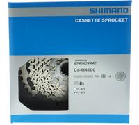 Shimano Deore CS-M4100-10 Cassette - 10-Speed 11-46t Silver