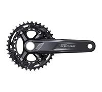 SHIMANO Deore FC-M5100-B2 Crankset - 175mm 11-Speed 36/26t Black | Deore FC-M5100-B2 11-Speed Mountain Bike Crankset 175mm 36/26T