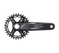 SHIMANO Deore FC-M5100 Deore chainset, 10/11-speed, 52 mm chainline, 30T, 175 mm, Black, EFCM51001EXA0