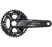 SHIMANO Deore FC-M5100 Deore chainset, 11-speed, 51.8 mm Boost chainline, 36/26T, 170 mm, One Size, 169819