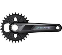 Shimano Deore Fc-M6100 12 Speed Chainset, 52Mm Chainline, 175Mm, 30T