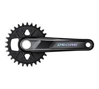 Shimano Deore FC-M6100 Deore chainset; 12-speed; 52 mm chainline; 30T; 165 mm