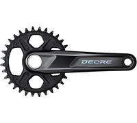 Shimano Deore: FC-M6120 Deore chainset, 12-speed, 55 mm Boost chainline, 32T, 170 mm