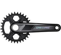 Shimano Deore: FC-M6120 Deore chainset, 12-speed, 55 mm Boost chainline, 32T, 170 mm