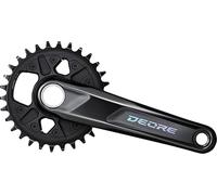 Shimano Deore FC-M6100 Deore chainset - 12-speed - 55 mm chainline - 1
