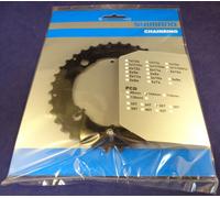 Shimano DEORE FC-M617-2 2x10 Chainring 36t-22t & 38t-24t