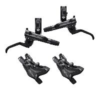 Shimano Deore M6100 2pot Post Mount Disc Brake Set Front and Rear