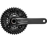 SHIMANO Deore MTB FC-M6000-B Crank Set 2x10-speed outboard 36-26 teeth black 2020 Chainsets Mountain bike