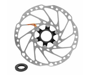 Shimano Deore-SLX RT64 203mm Centerlock mountain bike brake disc (in workshop pa