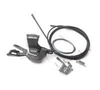 Shimano M7000 SLX Right Hand Gear Lever - 11 Speed - Black / 11 Speed / Std Clamp Mount Black