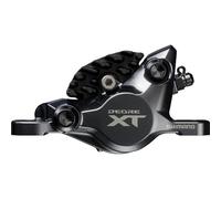 Shimano Br-m8200 Deore Xt Front Disc Brake Caliper Silver One Size Black