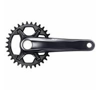 Shimano Deore Xt M8100 Hollowtech Ii Cranks Black 165 mm