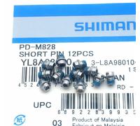 Shimano Deore XT PD-M8140 / PD-M8040 SAINT PD-M828 Pedal Short PIN Set, 12 PCS.