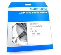 SHIMANO Deore XT RT-MT800 disc rotor with internal lockring, Ice Tech FREEZA, 180 mm, IRTMT800MI, Silber