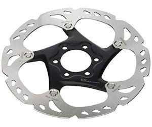 SHIMANO Deore XT SM-RT86 Ice Tec 6-bolt Disc Rotor 160mm, 6 Bolt, Silver,ISMRT86S2