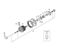 Shimano Deore Xt M785 Front Quick Release Skewer Silver 9 x 100 mm