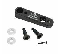 Shimano Disc Brake Adaptor - Flat Mount Caliper - Flat Mount Frame- 160mm Rotor