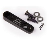 Shimano Disc Flatmount Brake Adaptor BLACK 160MM REAR
