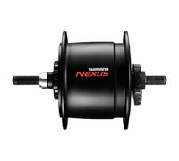 CYCLING_EQUIPMENT Dynamo Hub 100/36 Black DH-C6000 6V/2.4W F Hub Rod, Adults Unisex, Multicolor (Multicolor), One Size
