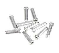 SHIMANO End Cap for Gear Cable Silver Size 1.2 mm