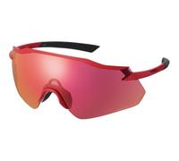 Shimano Equinox Glasses - Metallic Red - Ridescape Road Lens