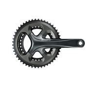 Shimano Tiagra 4700 10s Crankset Black 172.5 mm / 50/34t 172.5 mm Black / Silver