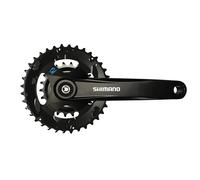Shimano Altus FC-M315 Chainset - 7/8-speed - Black - 170 mm - Without