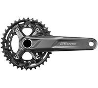 Shimano Deore M5100 Boost Crankset Black 175 mm / 36/26t 175 mm Black