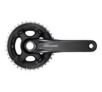 Shimano FC-M6000 Deore 10-speed chainset, 38/28T, 48.8 mm chain line, 175 mm