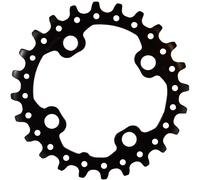 Shimano Deore FC-M617 Deore 10 Speed Double Inner Chainring 24T-AZ - B