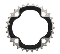 Shimano M672/612 Triple Chainring Black 30t 30t