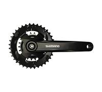 Shimano FC-MT101 Crankset 2x 9-Speed 36-22Z Black 2020 MTB