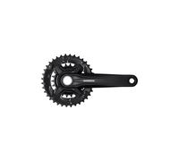 Shimano Altus Mt210 Boost Crankset Black 170 mm / 36/22t 170 mm Black