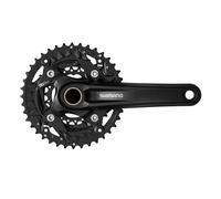 SHIMANO FC-MT500-3 Crankset 170mm 10-Speed 40/30/22t 96/64 BCD Black
