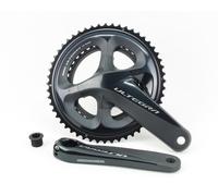Shimano Ultegra R8000 Double Chainset - 11 Speed 52/36T, 170mm - Black 175mm