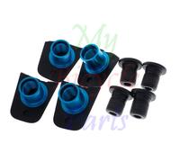 Shimano FC-R9200 Gear Fixing Bolt (M8x10.1mm) & Nut 4 sets, Fit 46-36T Chainring