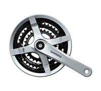 SHIMANO FC TY501 Square 6/7/8 Speed Chainset, Unisex, E-FCTY501C888CSB, Silver, 170 mm