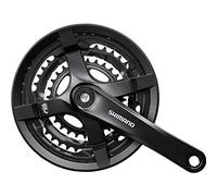 Shimano Tourney Ty501 6-8s Crankset Black 175 mm / 48/38/28t 175 mm Black