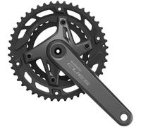 Shimano Cues FC-U6000 2x Chainset - 9/10-SP - 175 mm - 46/30T