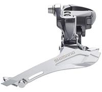 Shimano FD-CX70 Front Derailleur 2 x 10-speed, clamp, Down Pull grey/black Design 31.8/28.6 mm adapter 2016 Mountain Bike Front derailleur