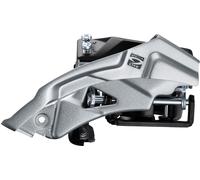 Shimano FD-M2000 Altus 9-speed MTB front derailleur, top swing, dual-pull